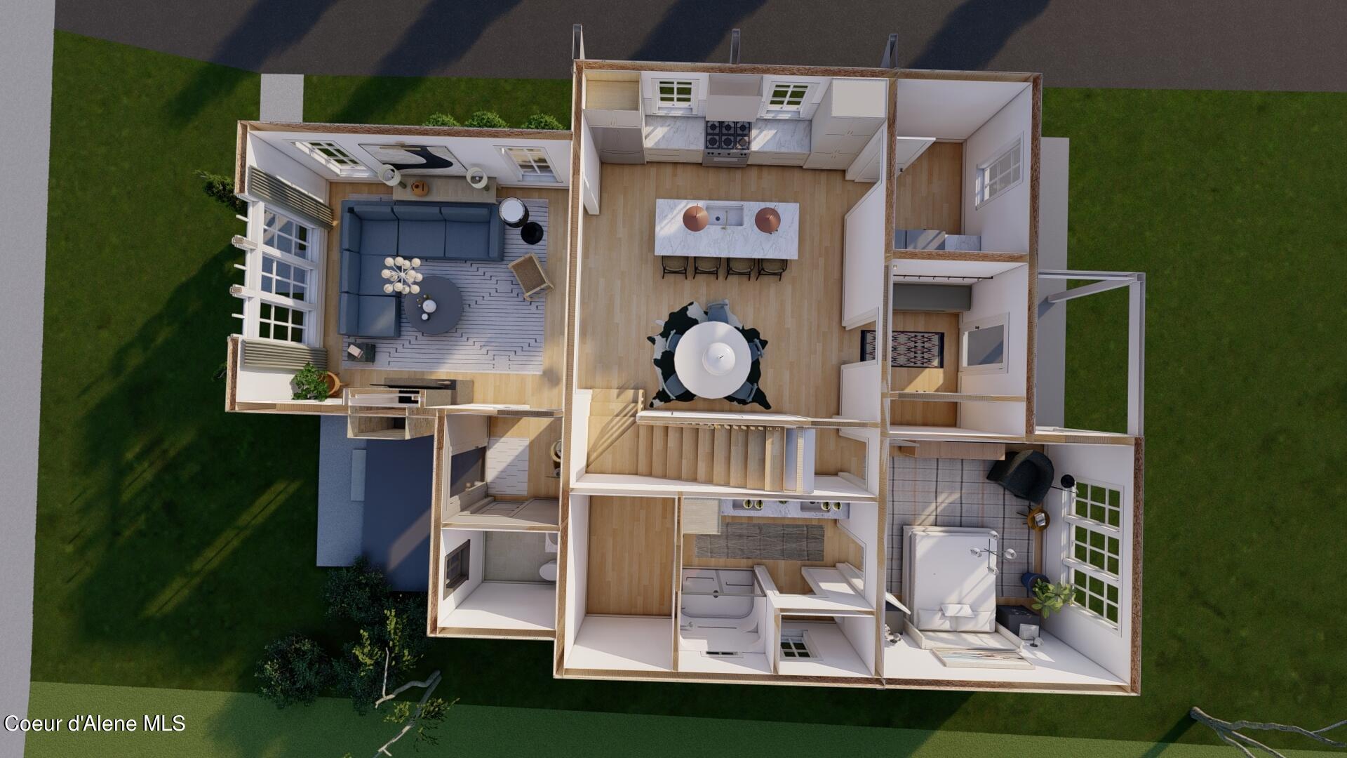 3542 Blaze Loop Post Falls, ID 83854 - Photo 17 of 29 Downstairs layout