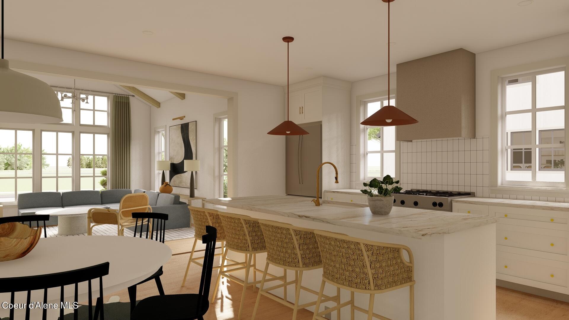 3542 Blaze Loop Post Falls, ID 83854 - Photo 7 of 29 Kitchen:living room view