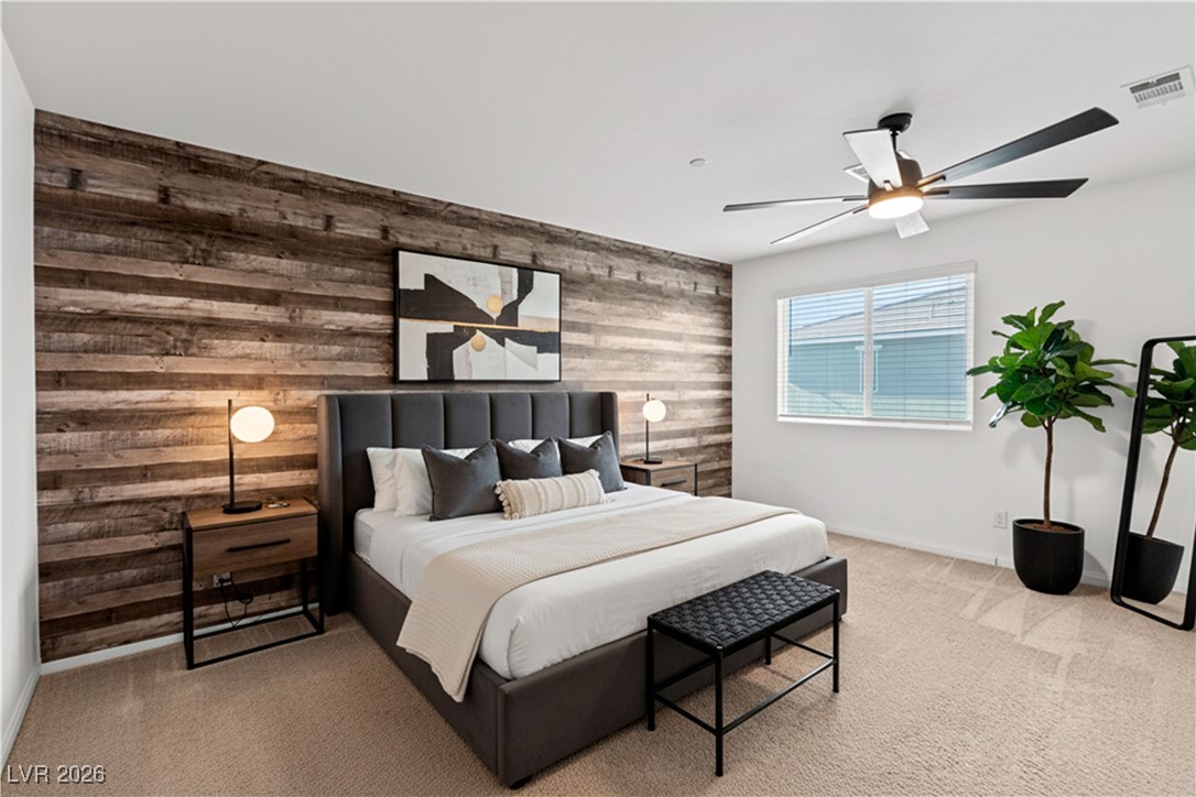 12280 Golden Wreath Road, Unit 3 Las Vegas, NV 89183 - Photo 16 of 57 Primary bedroom virtually staged