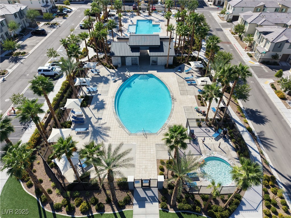 12280 Golden Wreath Road, Unit 3 Las Vegas, NV 89183 - Photo 38 of 57 Drone / aerial view of a pool
