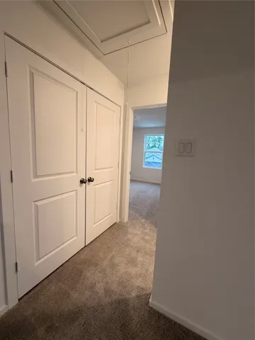 a view of empty room