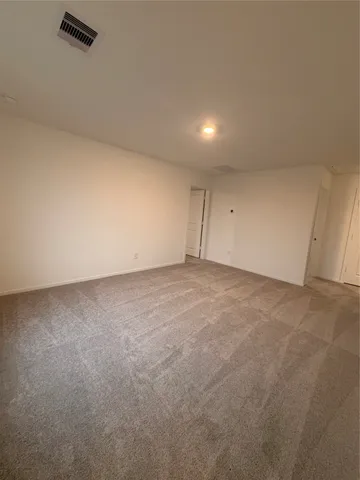 an empty room with a empty space