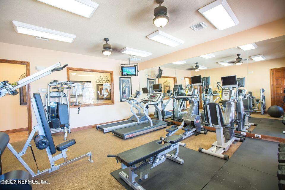 201 25th Avenue South, Unit N32 Jacksonville Beach, FL 32250 - Photo 28 of 38 a view of a room with gym equipment