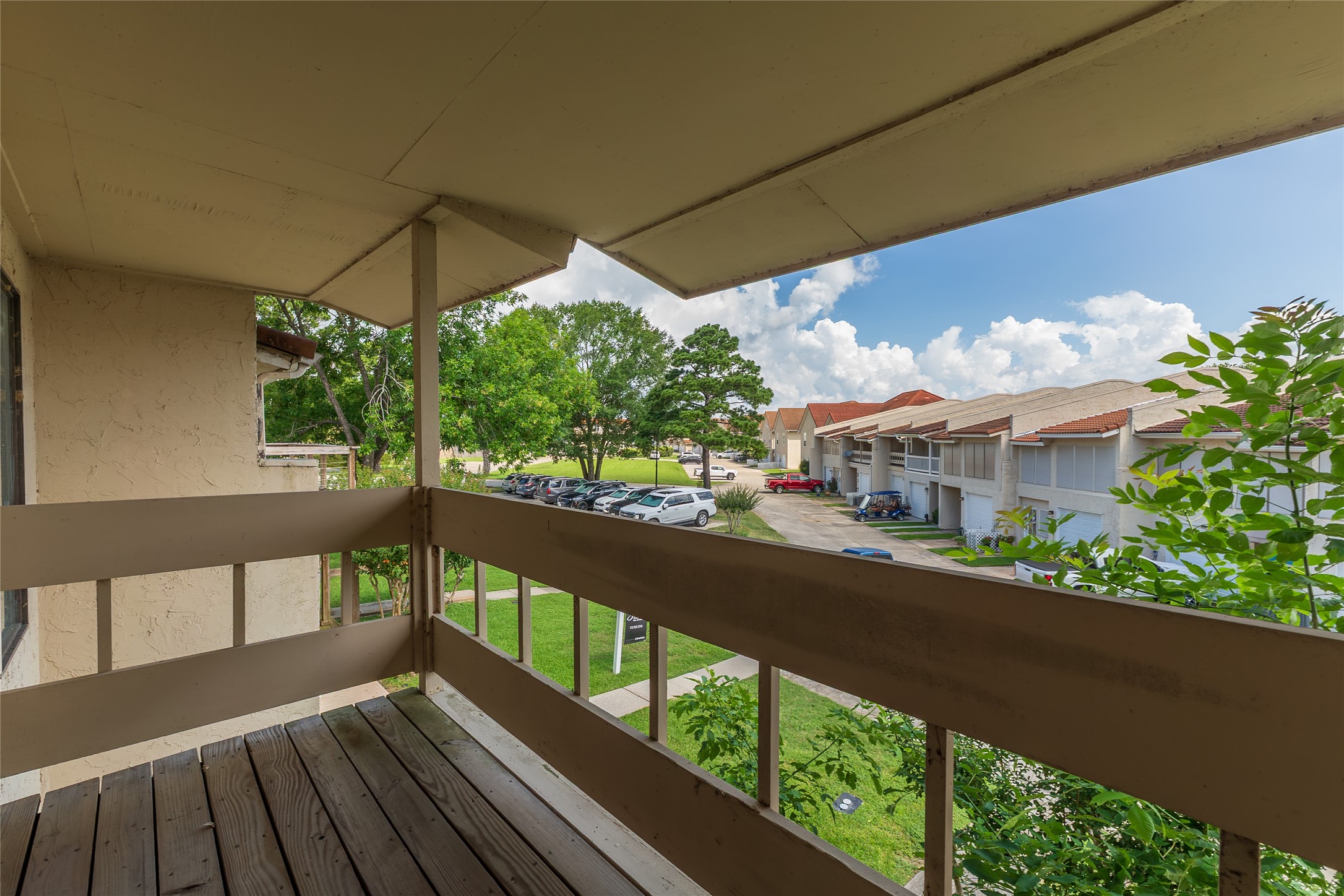 38 Regency Point Montgomery, TX 77356 - Photo 21 of 49 balcony outside the primary bedroom looking to the left
