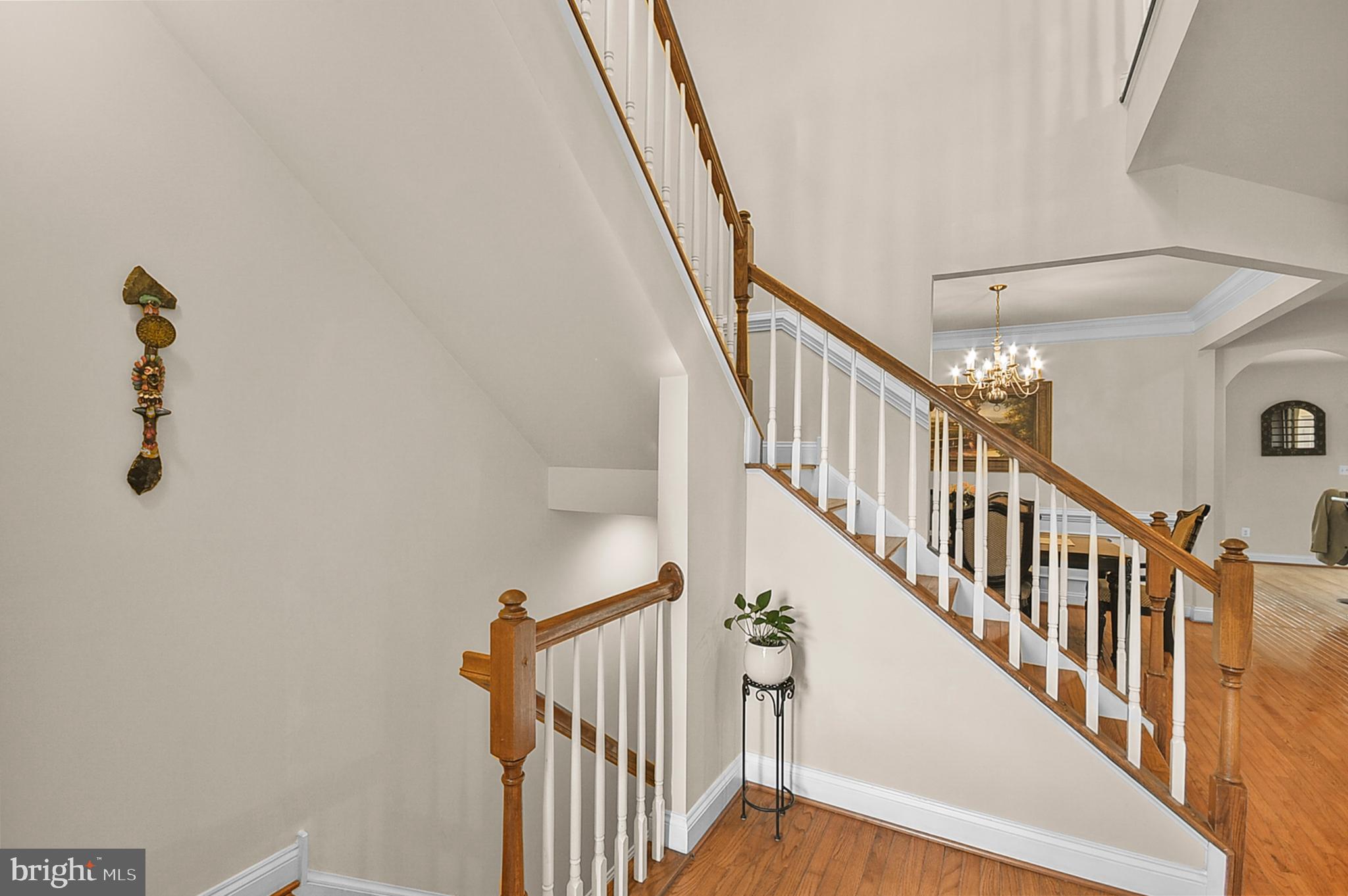 2405 Cindy Lane Warrington, PA 18976 - Photo 17 of 44 a view of staircase with railing and white walls