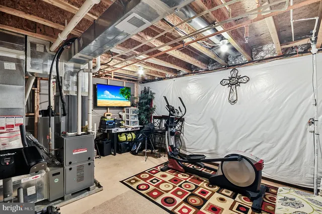 a room with musical instruments