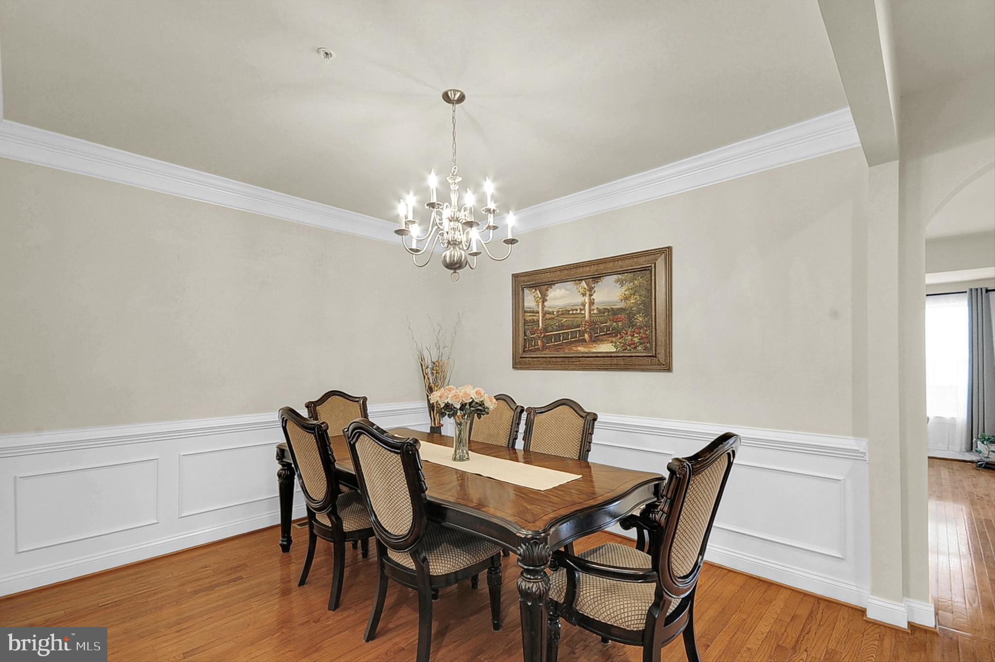 2405 Cindy Lane Warrington, PA 18976 - Photo 8 of 44 a view of a dining room with furniture and chandelier