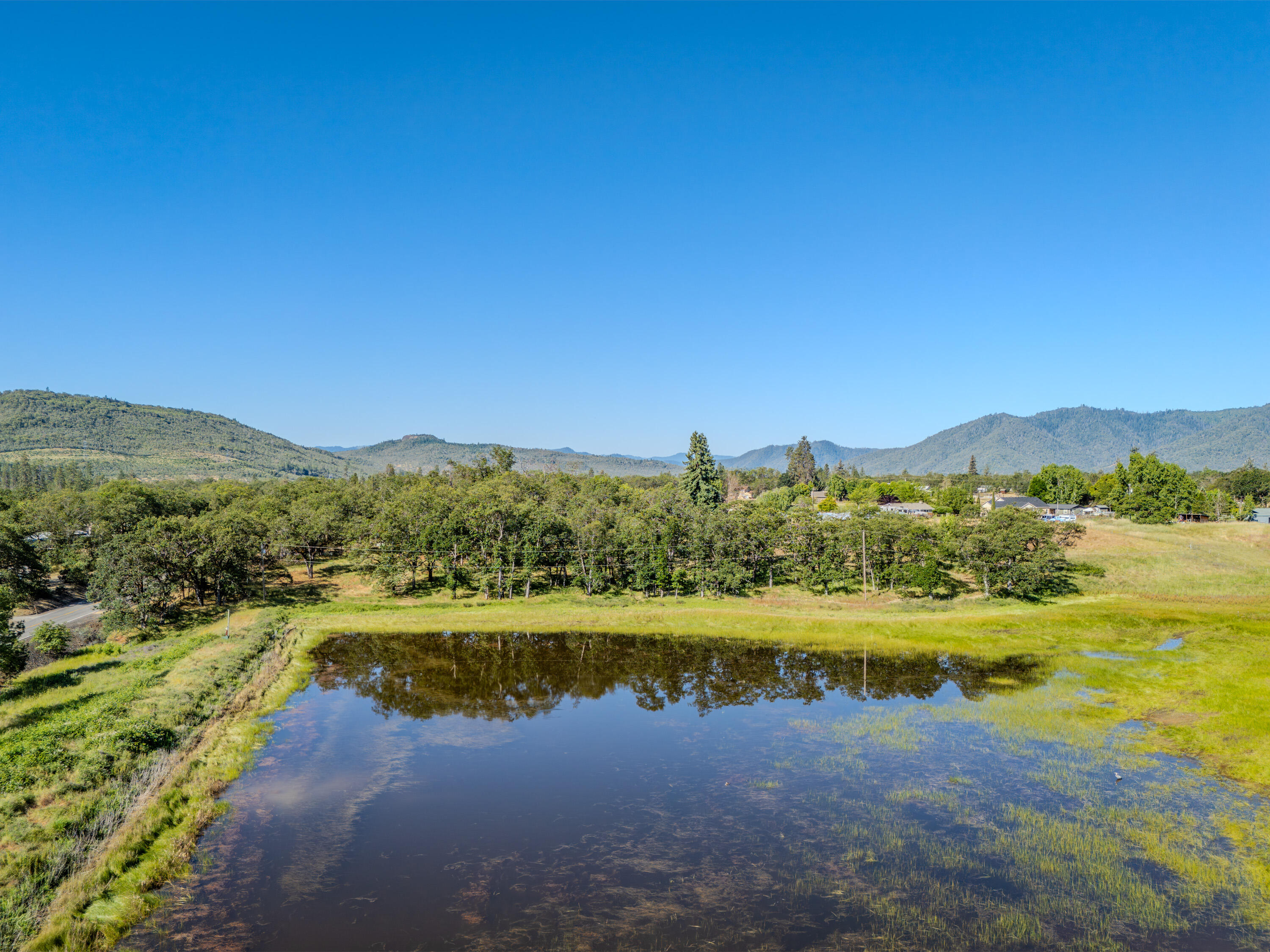 11775 Michael Road White City, OR 97503 - Photo 11 of 17 a view of a lake with a mountain in the background