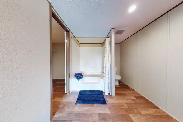 a view of front door