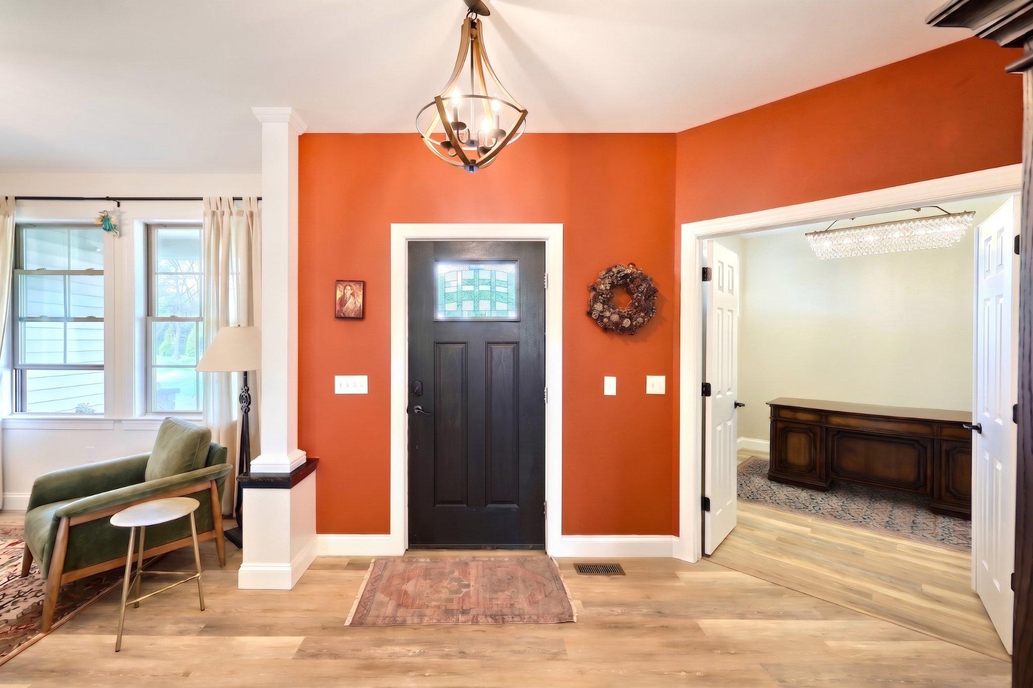 305 Gun Club Road New Oxford, PA 17350 - Photo 19 of 56 Front entryway w view of office and bar/lounge