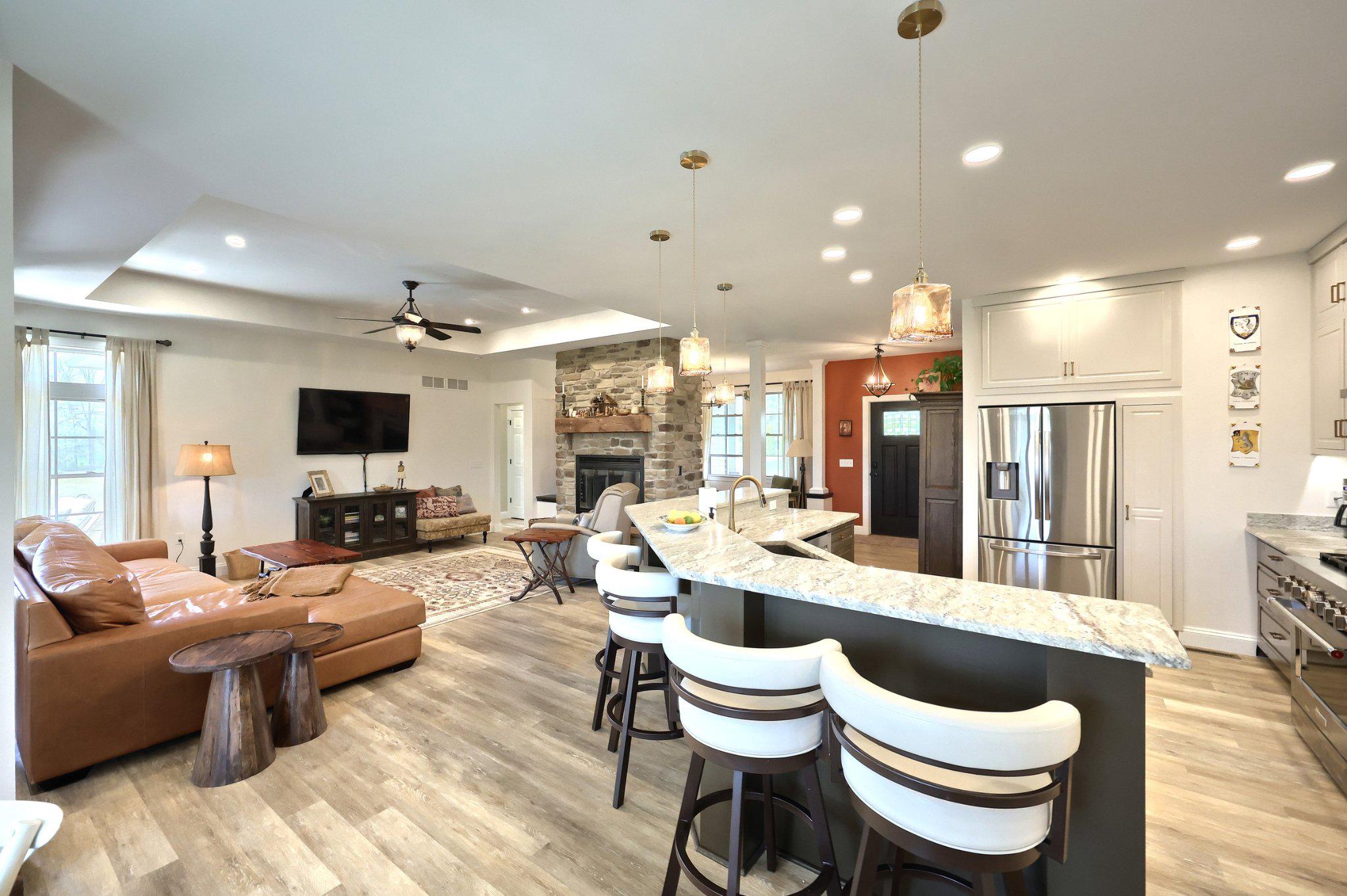 305 Gun Club Road New Oxford, PA 17350 - Photo 26 of 56 Open-concept living space.