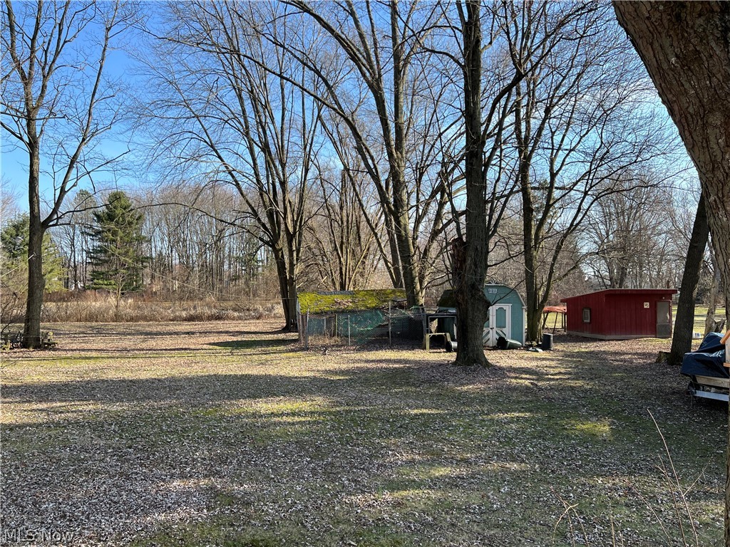 34551 Lorain Road North Ridgeville, OH 44039 - Photo 16 of 22 View of yard featuring a storage unit