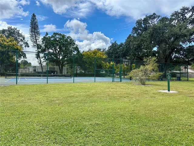 a view of a playground