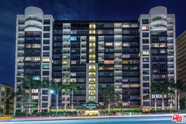 a front view of a building