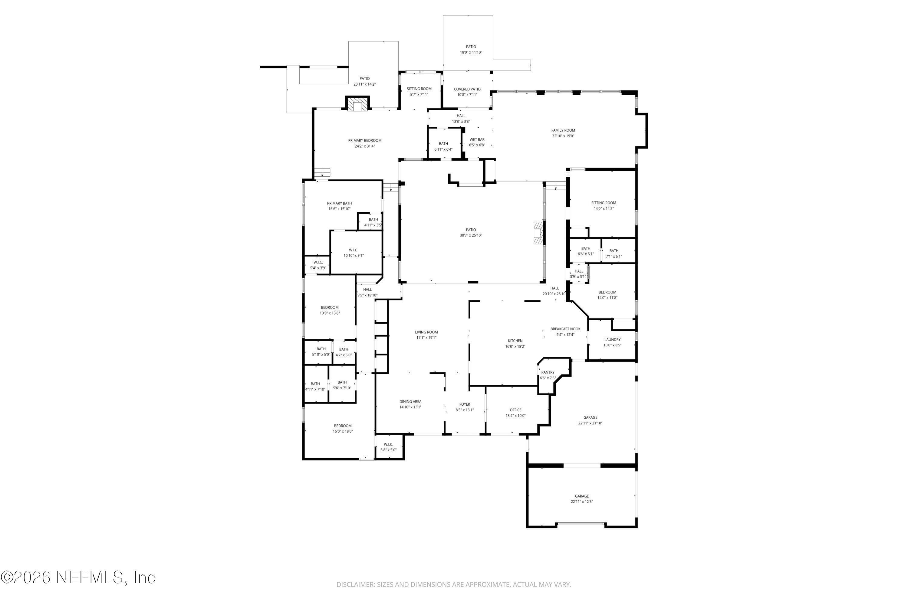 8071 Pine Lake Road Jacksonville, FL 32256 - Photo 79 of 79 8071 Pine Lake floor plan