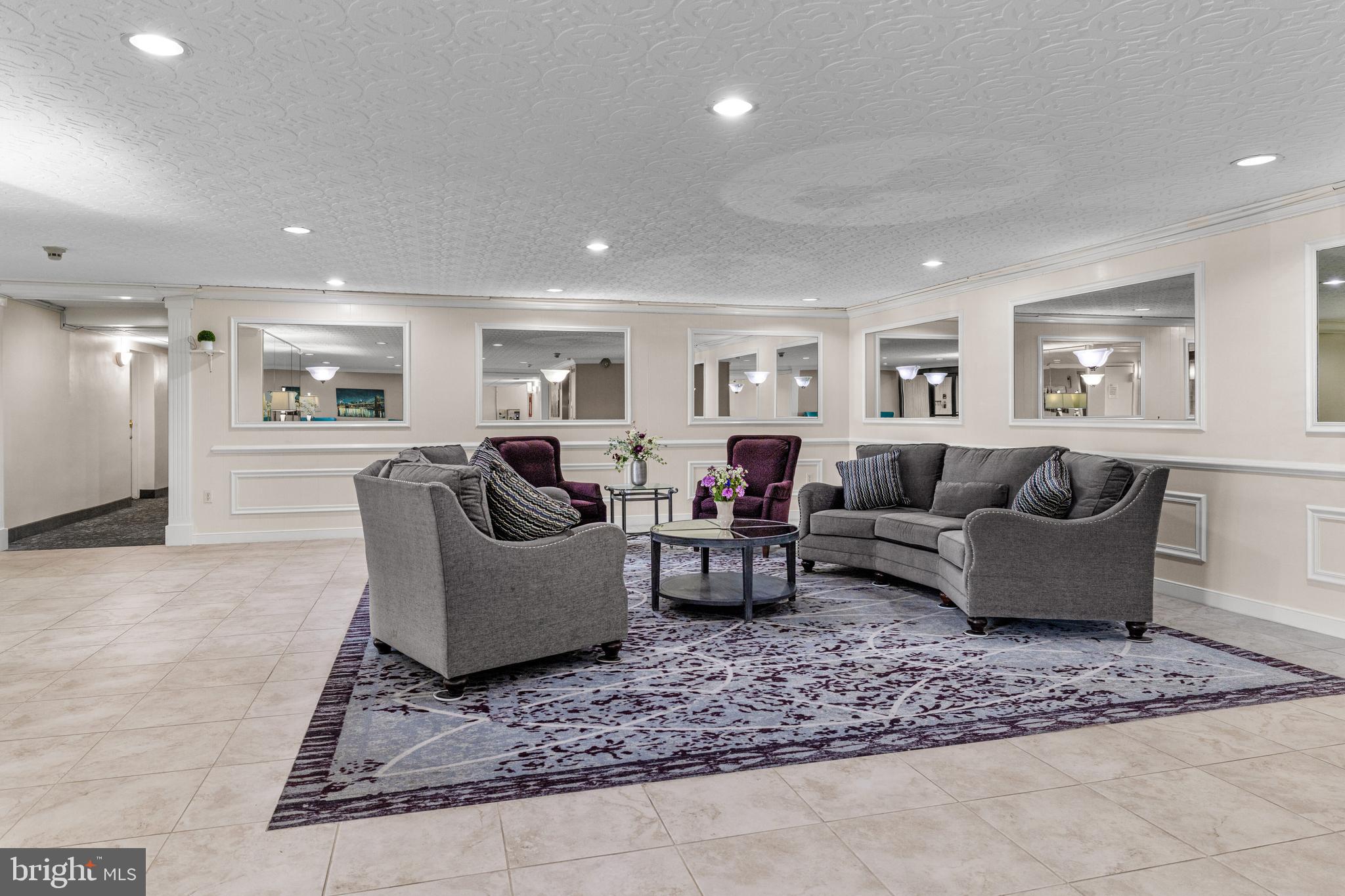 1570 The Fairway, Unit 402E Jenkintown, PA 19046 - Photo 3 of 20 Main lobby of 1570.