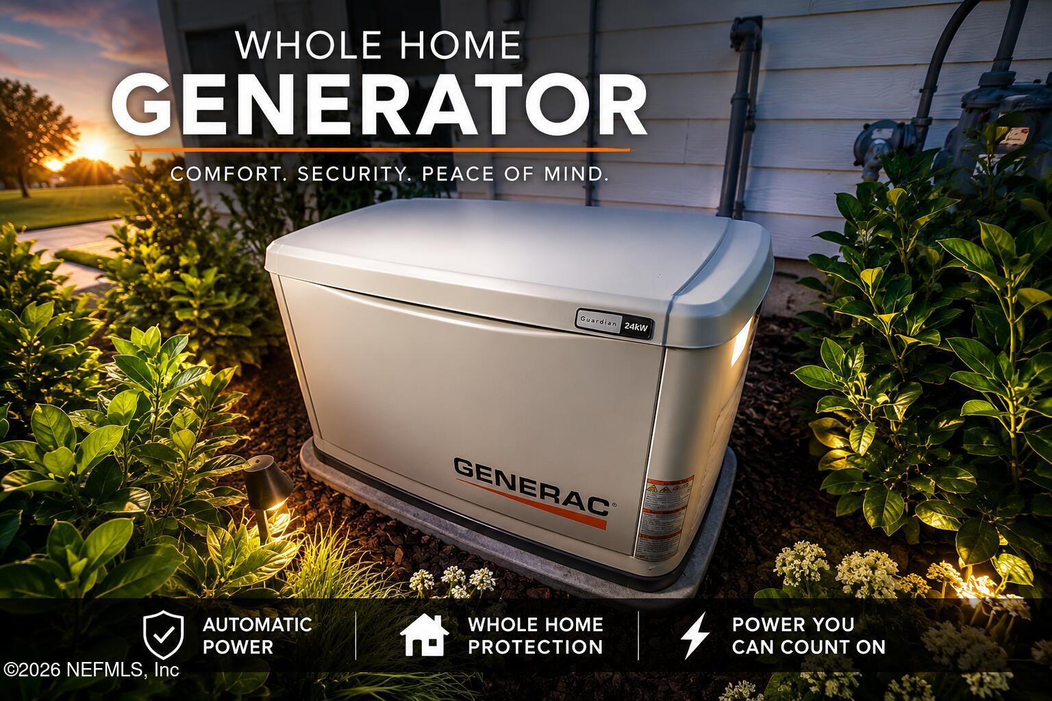 117 Round Robin Run St. Johns, FL 32259 - Photo 2 of 37 Whole Home Generator