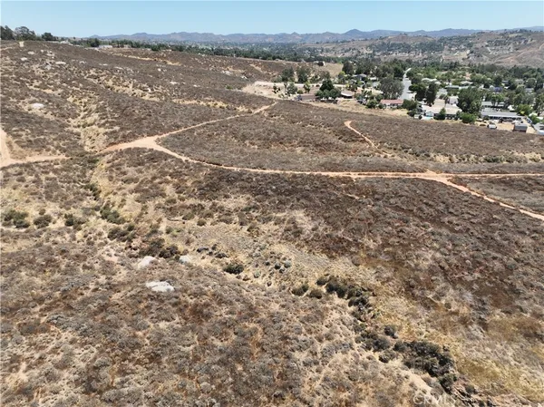 a aerial view of a house