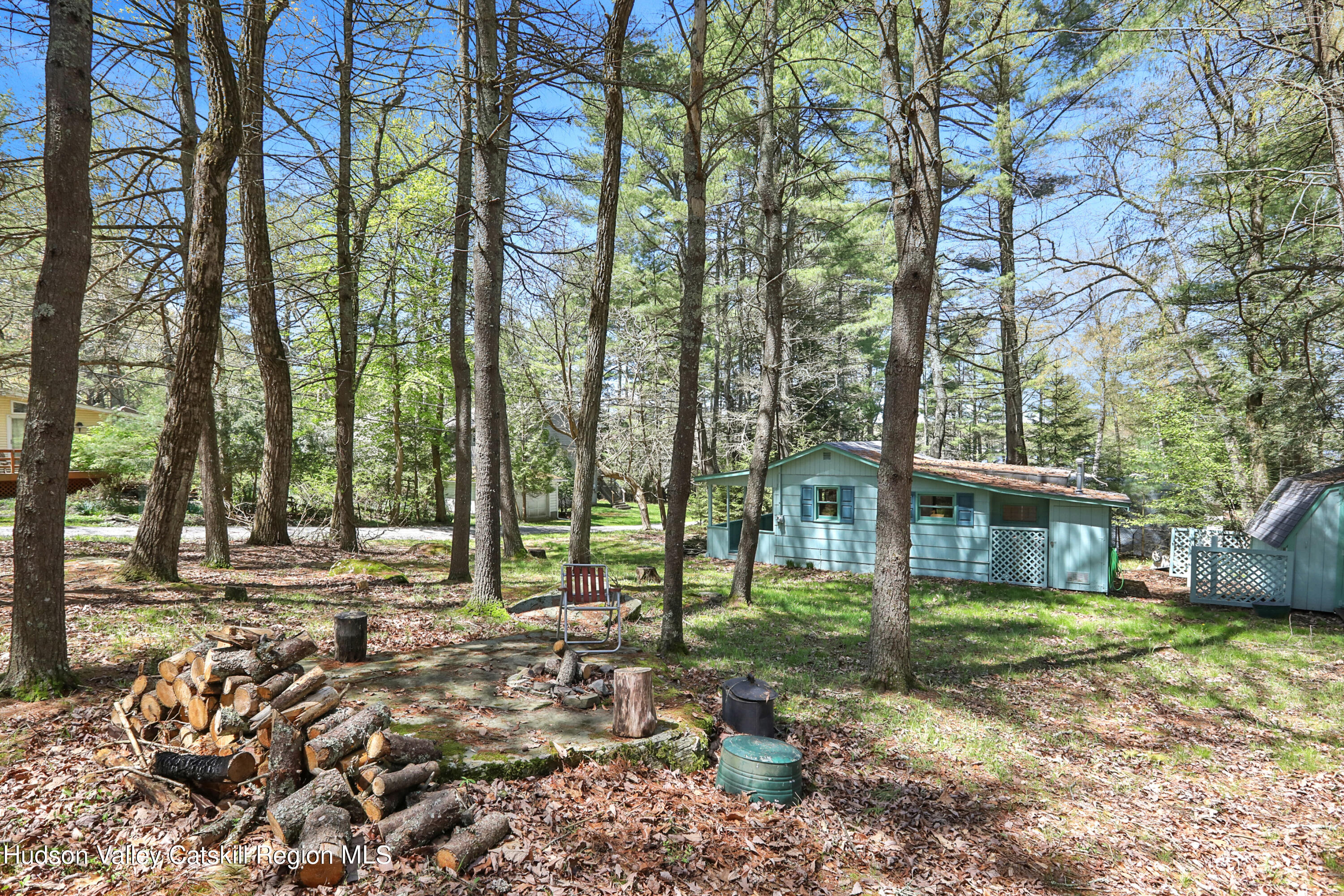 26 Beach Road Lumberland, NY 12737 - Photo 17 of 22 a view of a yard with plants and trees