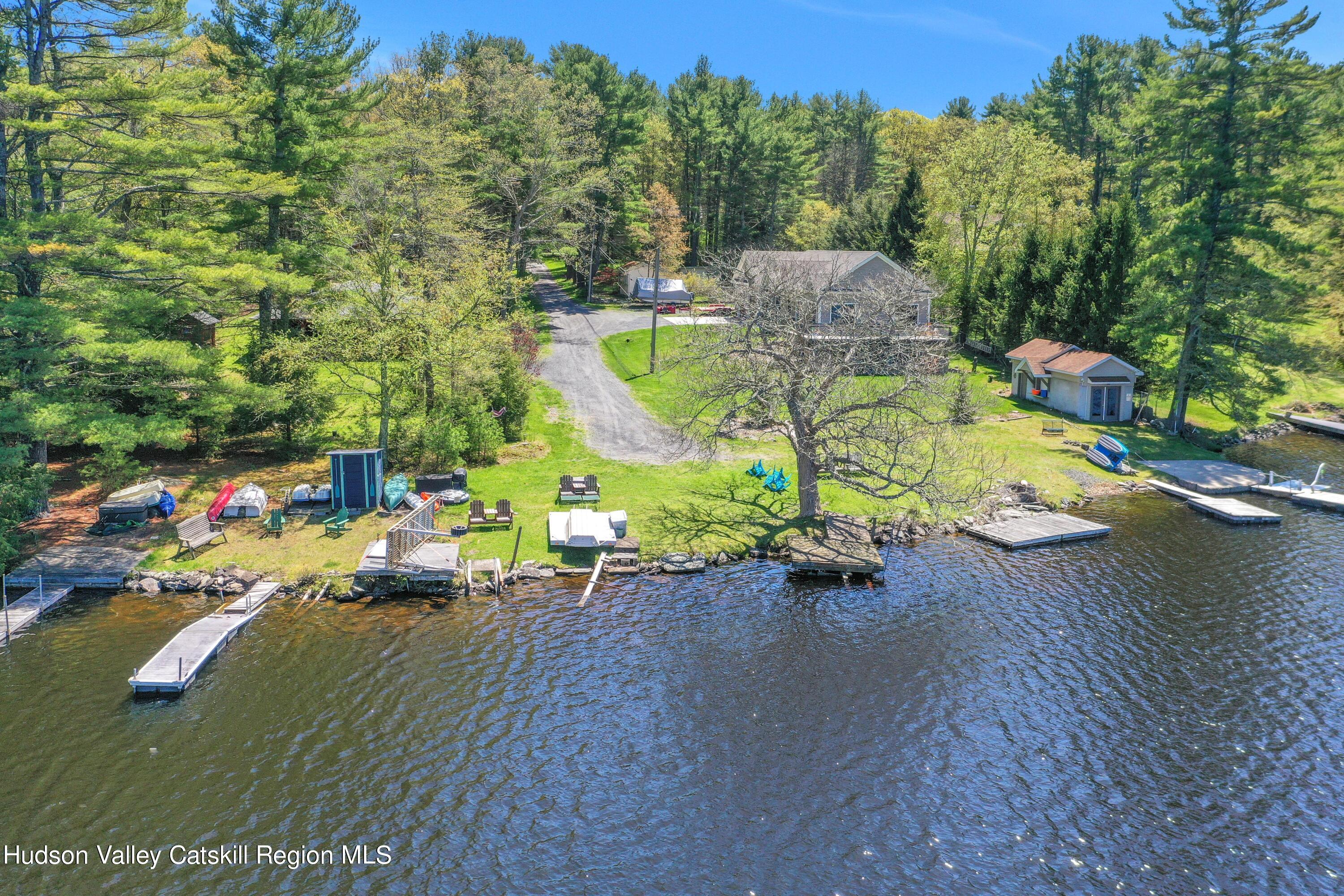 26 Beach Road Lumberland, NY 12737 - Photo 20 of 22 swimming pool view with a sitting space