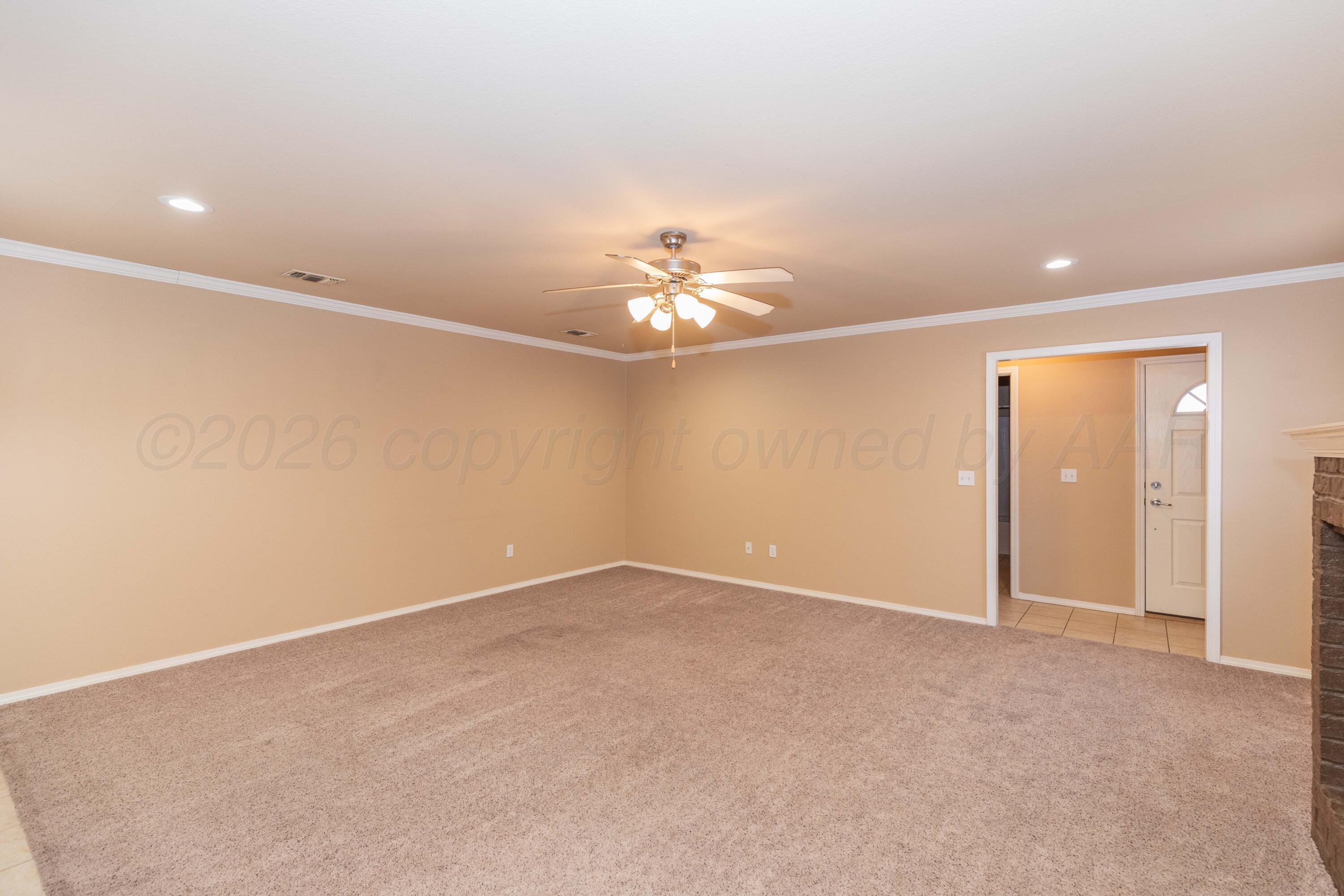 4519 Ida Louise Court Amarillo, TX 79110 - Photo 3 of 28 LIVING ROOM VIEW 1