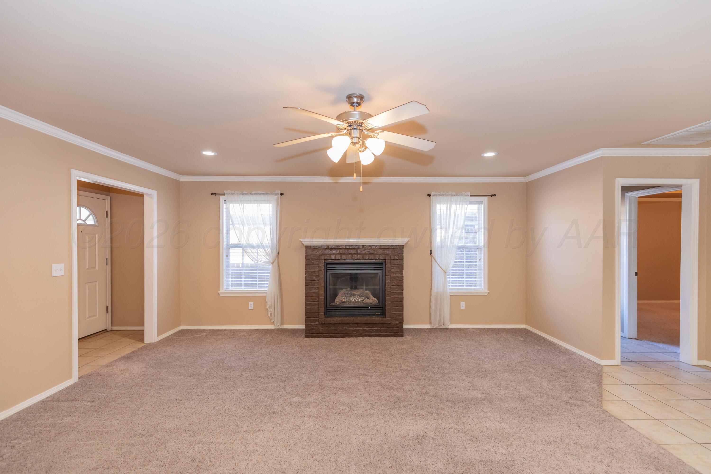 4519 Ida Louise Court Amarillo, TX 79110 - Photo 5 of 28 LIVING ROOM VIEW 3