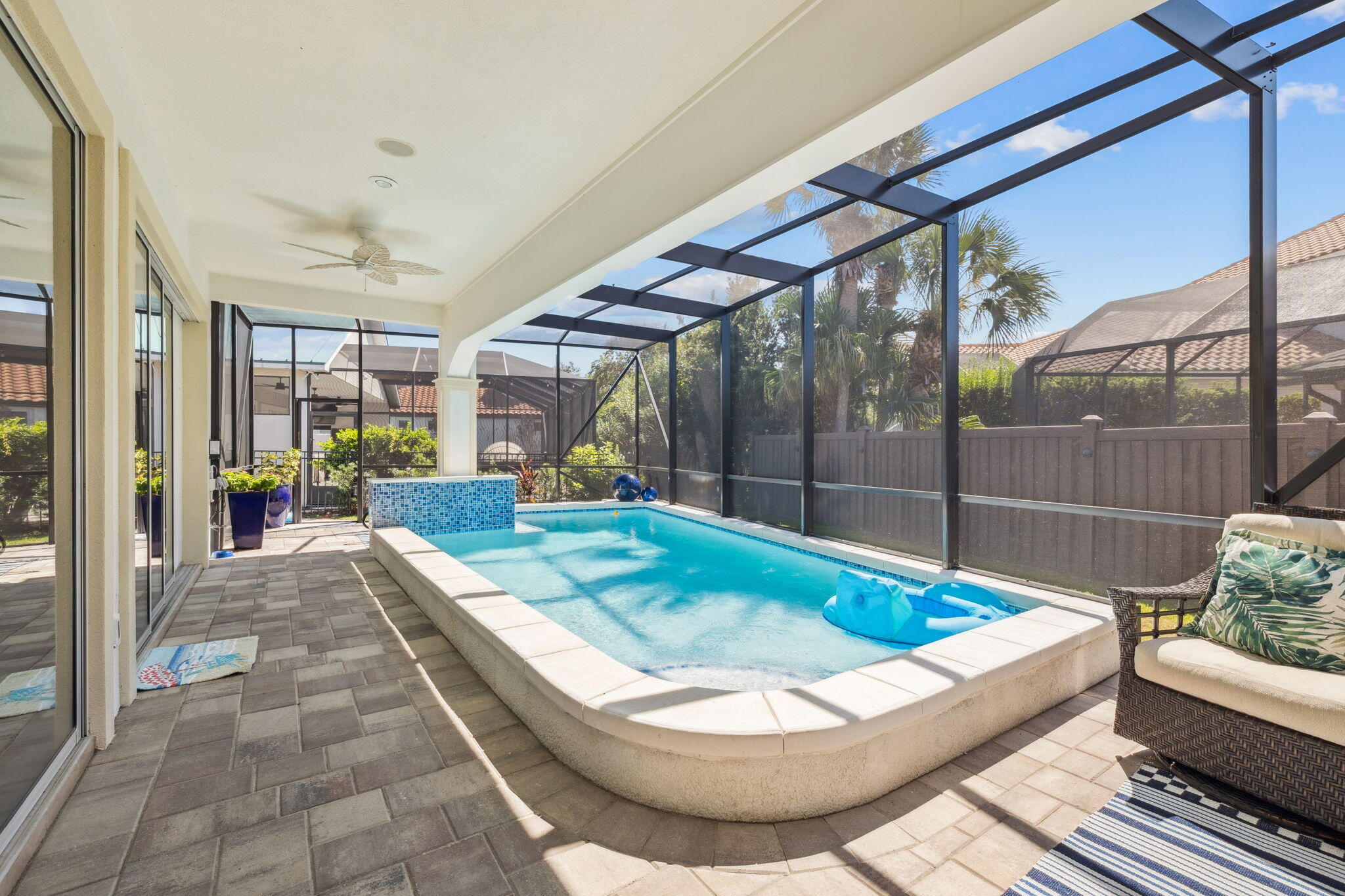 4732 Papaya Park Destin, FL 32541 - Photo 12 of 50 a swimming pool with view of outdoor seating