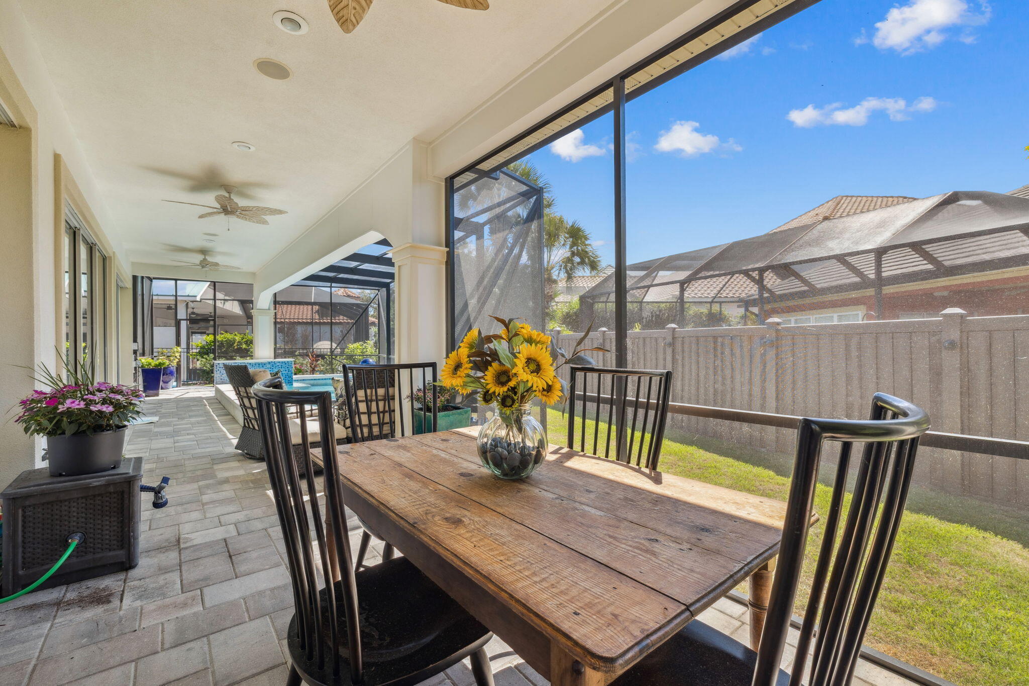4732 Papaya Park Destin, FL 32541 - Photo 15 of 50 a dining room with furniture and wooden floor