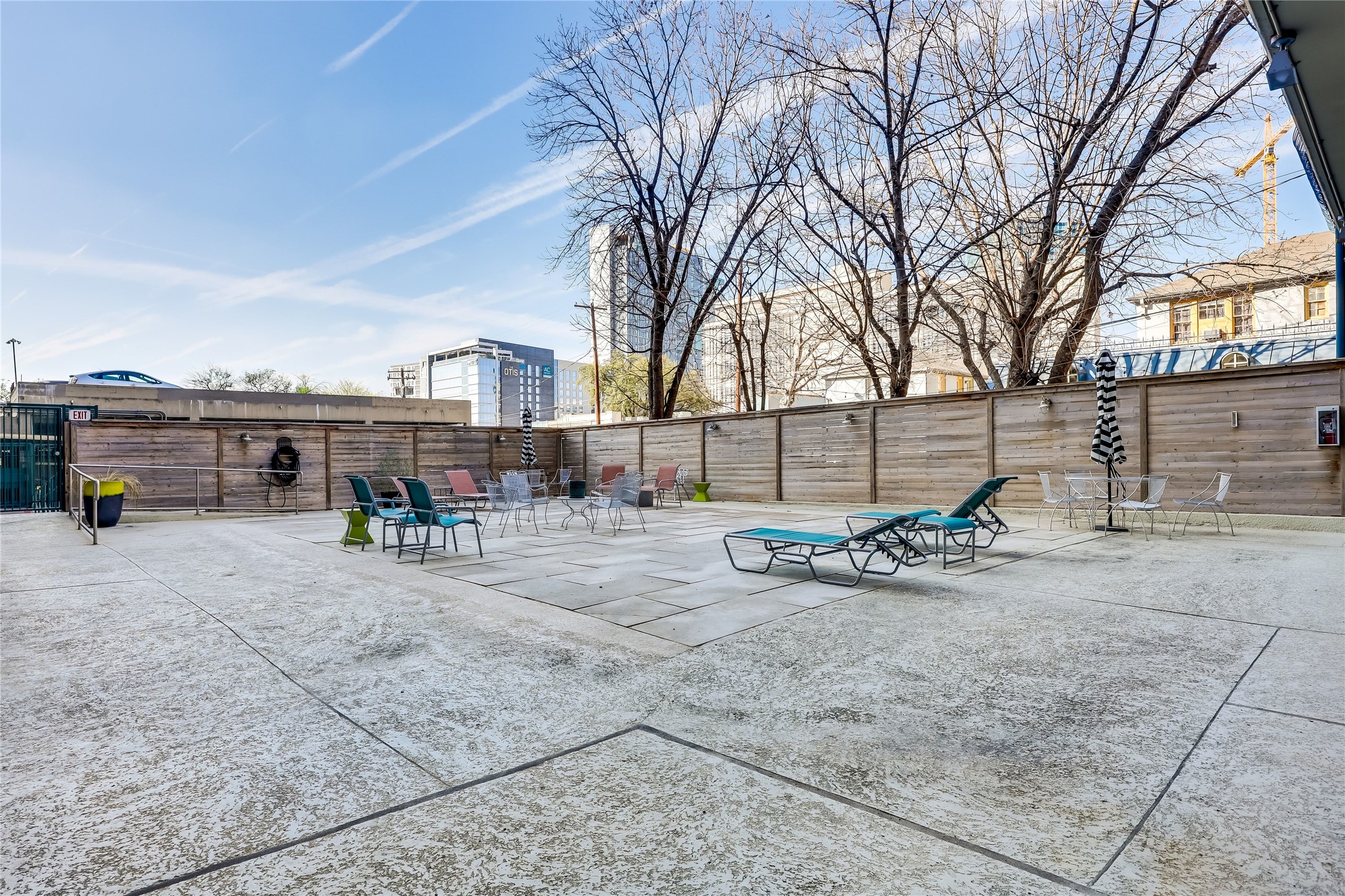 1800 Lavaca Street, Unit A711 Austin, TX 78701 - Photo 16 of 18 a view of a yard with sitting area