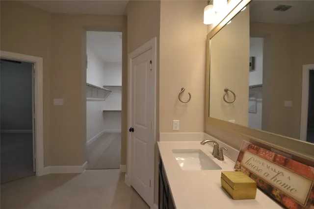 a view of a backyard of the house