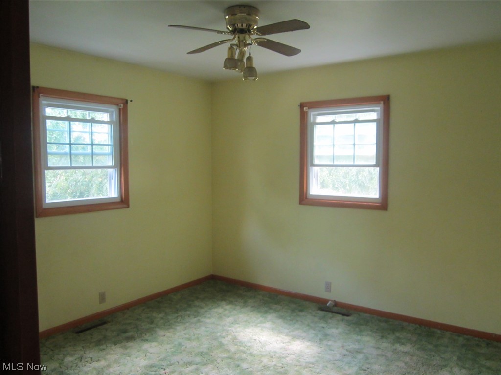 200 Summit Road Marietta, OH 45750 - Photo 24 of 35 Empty room featuring carpet and ceiling fan