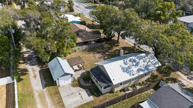 a view of an outdoor sitting area