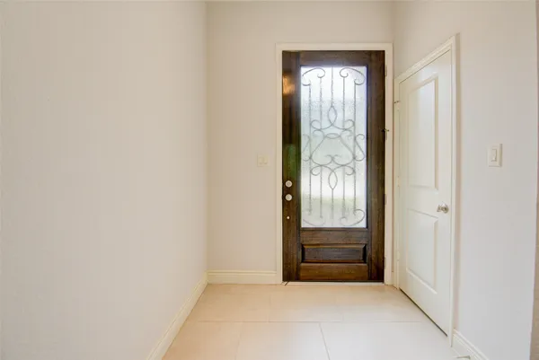 a view of an entryway