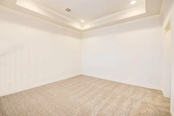 a view of empty room