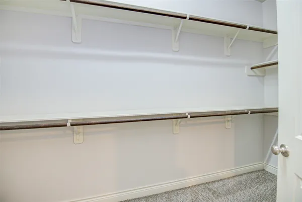 a view of a walk in closet