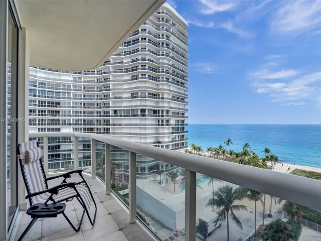 view of balcony with seating space