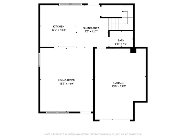 a picture of a floor plan