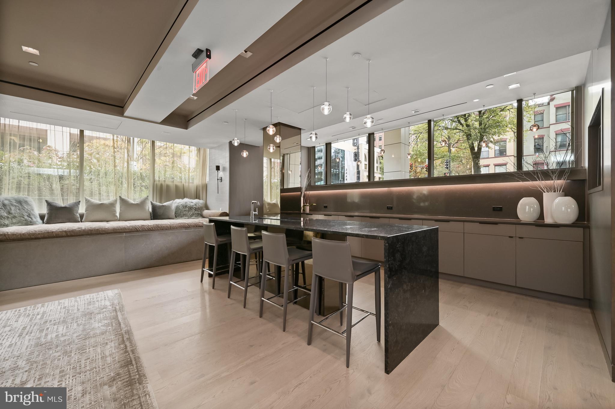 2501 M Street Northwest, Unit 311 Washington, DC 20037 - Photo 19 of 27 a kitchen with counter top space