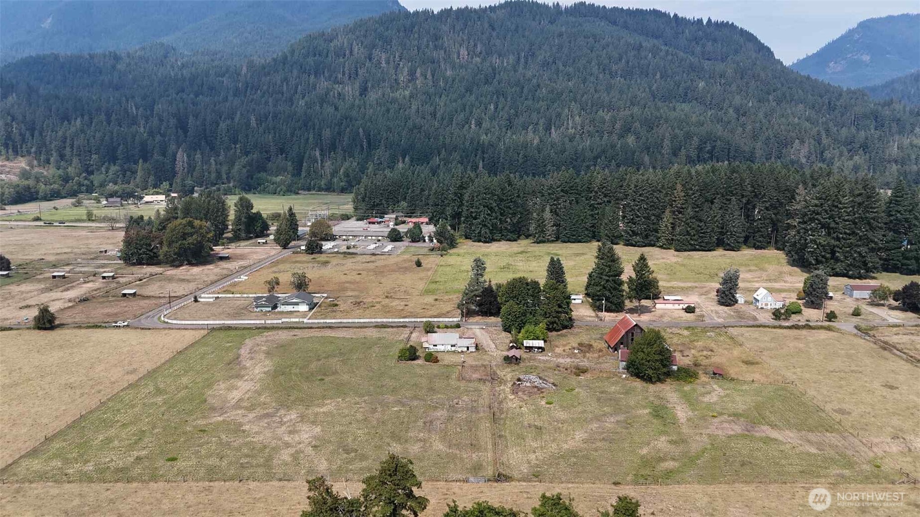 215 Kehoe Road Randle, WA 98377 - Photo 11 of 11 a view of a backyard with swimming pool