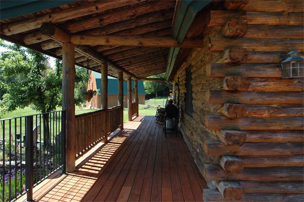 84 Searle Road Huntington, MA 01050 - Photo 4 of 28 a view of balcony with wooden floor
