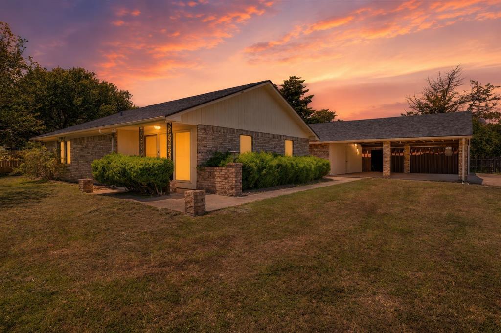 373 Ingred Street Waco, TX 76705 - Photo 1 of 39 a view of a house with backyard and garden