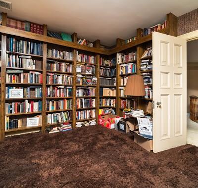 5420 Darlington Road Pittsburgh, PA 15217 - Photo 19 of 25 Book lovers dream! This versatile room...den/library/study/office/playroom...has a wood burning fireplace.