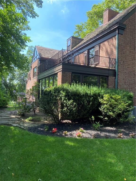 5420 Darlington Road Pittsburgh, PA 15217 - Photo 3 of 25 Pristine garden, brickwork and slate roof are in perfect condition.