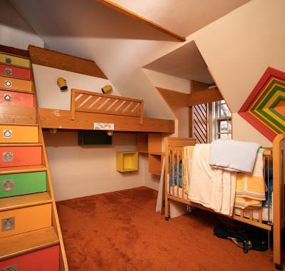 5420 Darlington Road Pittsburgh, PA 15217 - Photo 22 of 25 Teenagers dream! 3rd floor bedroom with built-in bunks and a 4th floor loft with beds! Every step is a drawer! Hidden gem!
