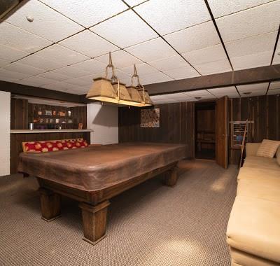 5420 Darlington Road Pittsburgh, PA 15217 - Photo 24 of 25 Gameroom has a full bar, cooktop, sink and refrigerator. Great for entertaining. This is the house for the gathering of friends!