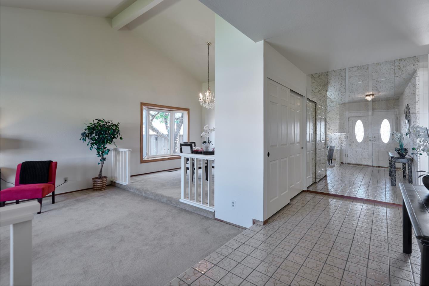 2516 Sherborne Drive Belmont, CA 94002 - Photo 3 of 25 a view of a hallway with workspace