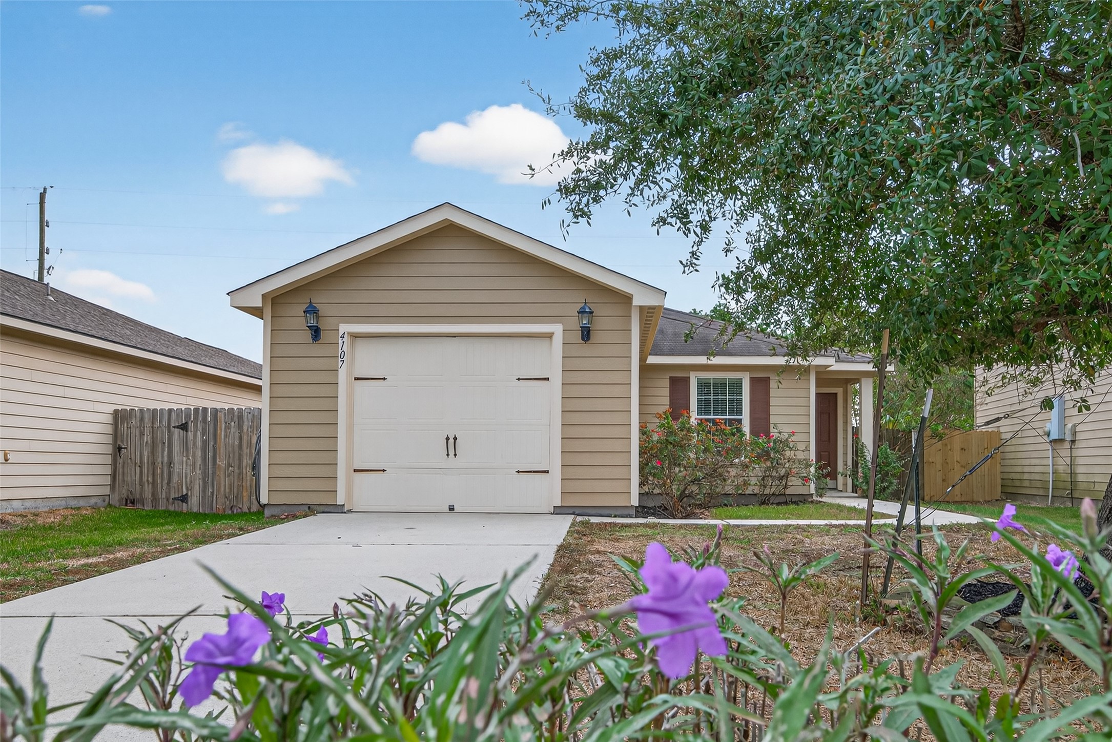 4107 Pedernales River Lane Spring, TX 77386 - Photo 6 of 33 a front view of house with yard