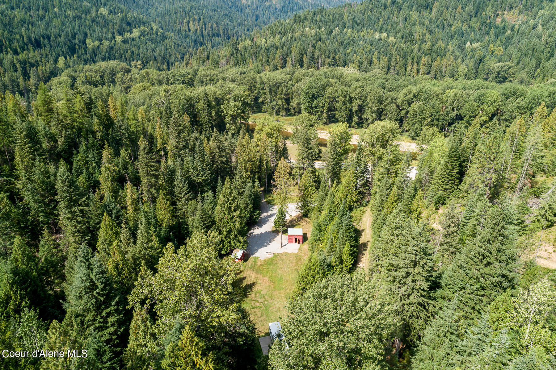 9076 Coeur D'Alene River Road Kingston, ID 83839 - Photo 22 of 32 Aerial_9076CoeurdAleneRiverRd-7