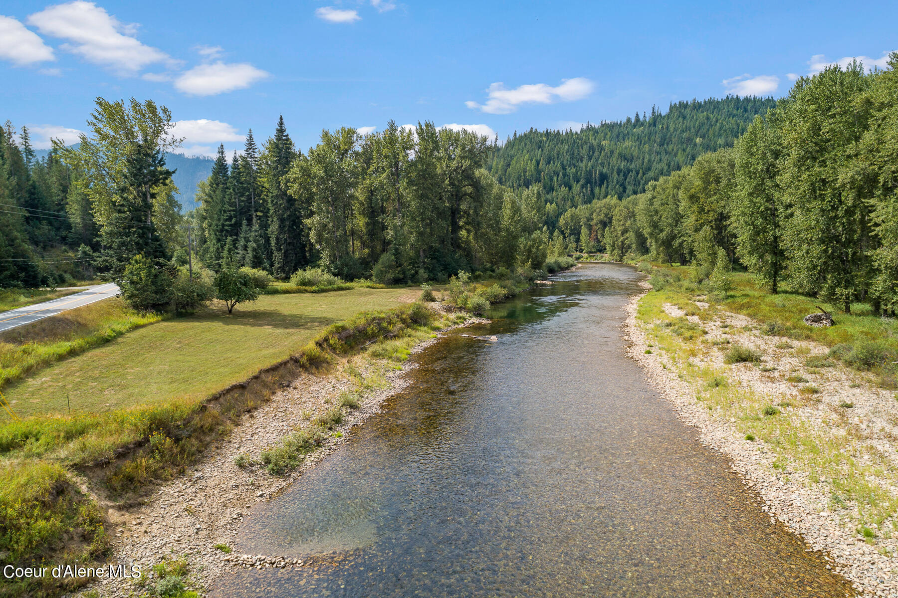 9076 Coeur D'Alene River Road Kingston, ID 83839 - Photo 25 of 32 Aerial_9076CoeurdAleneRiverRd-10