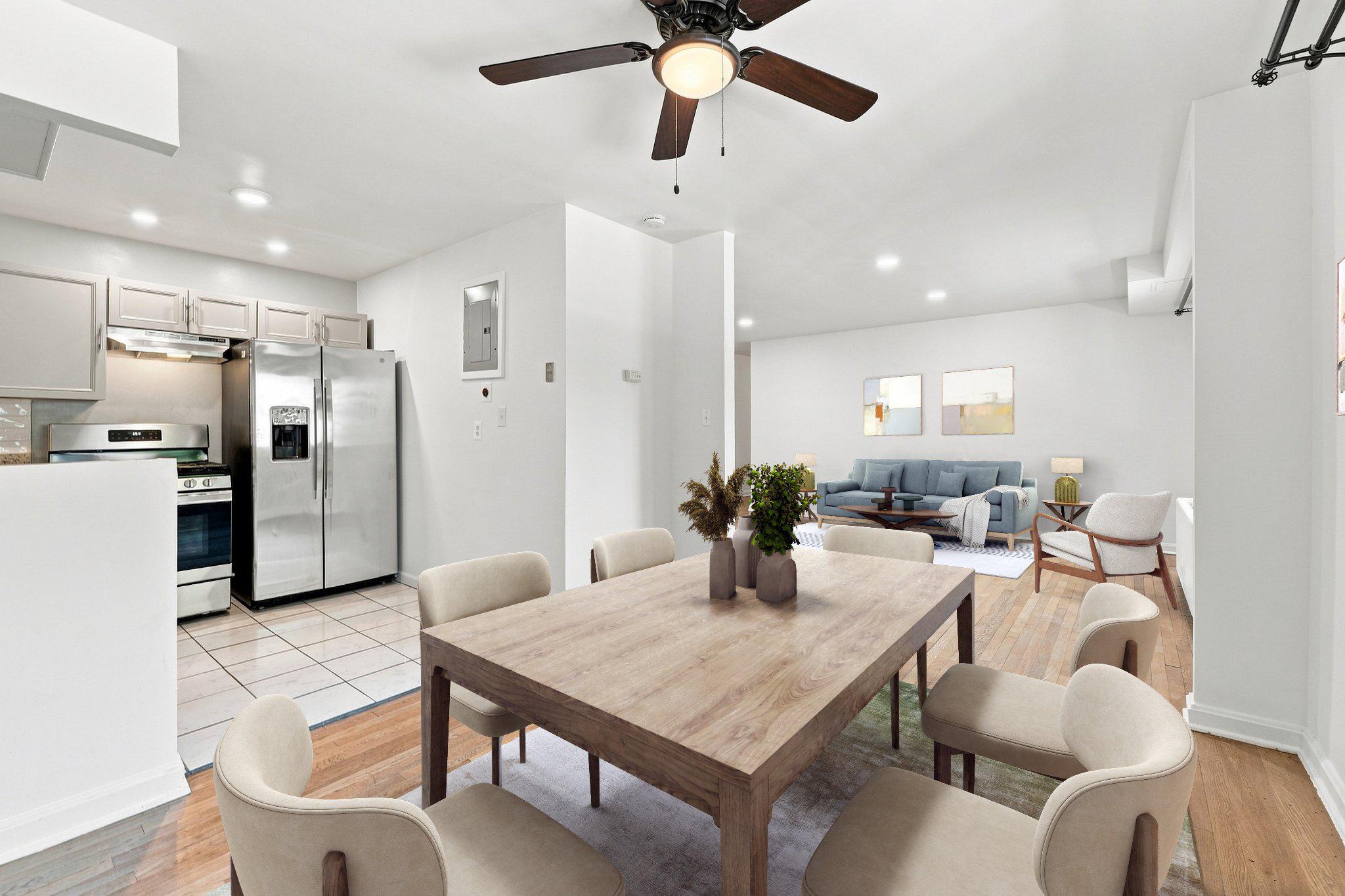 95 East Wayne Avenue, Unit 212 Silver Spring, MD 20901 - Photo 11 of 30 Dining area off kitchen (virtually staged)